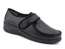 81-22-415/57 Рикосс (Ricoss) туфли для взрослых, кожа, черный, полнота 9 в Екатеринбурге